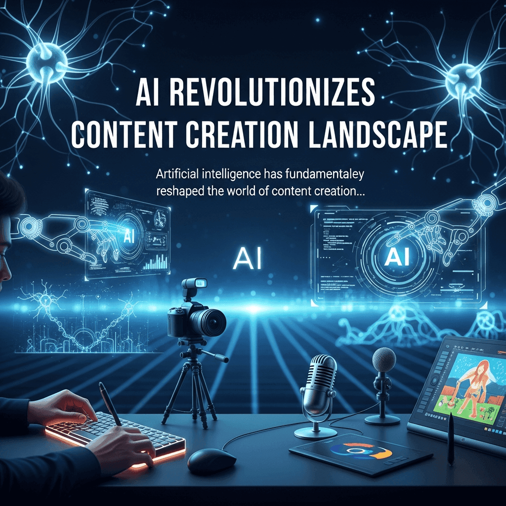 Cover Image for AI Revolutionizes Content Creation Landscape
