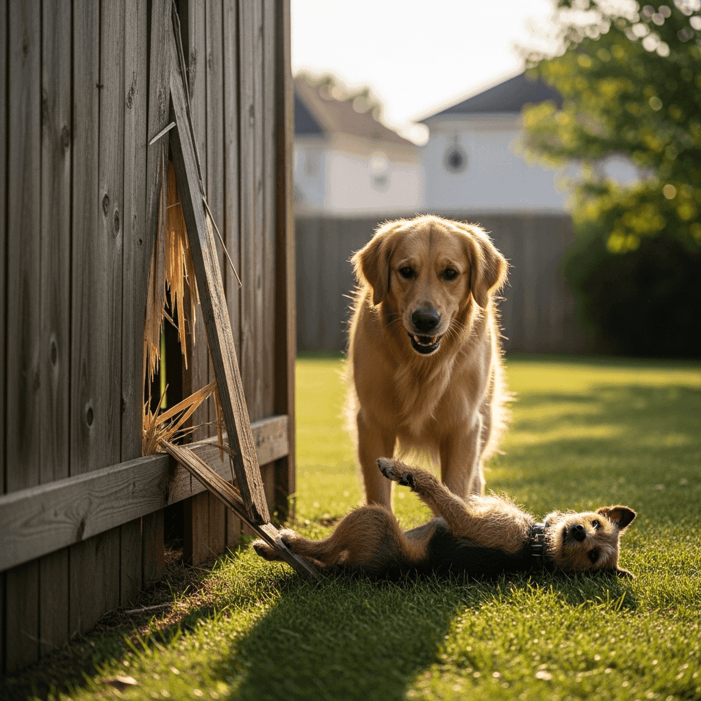 Cover Image for Fence Breach Leads to Dog Bite Incident, Sparking Community Concerns